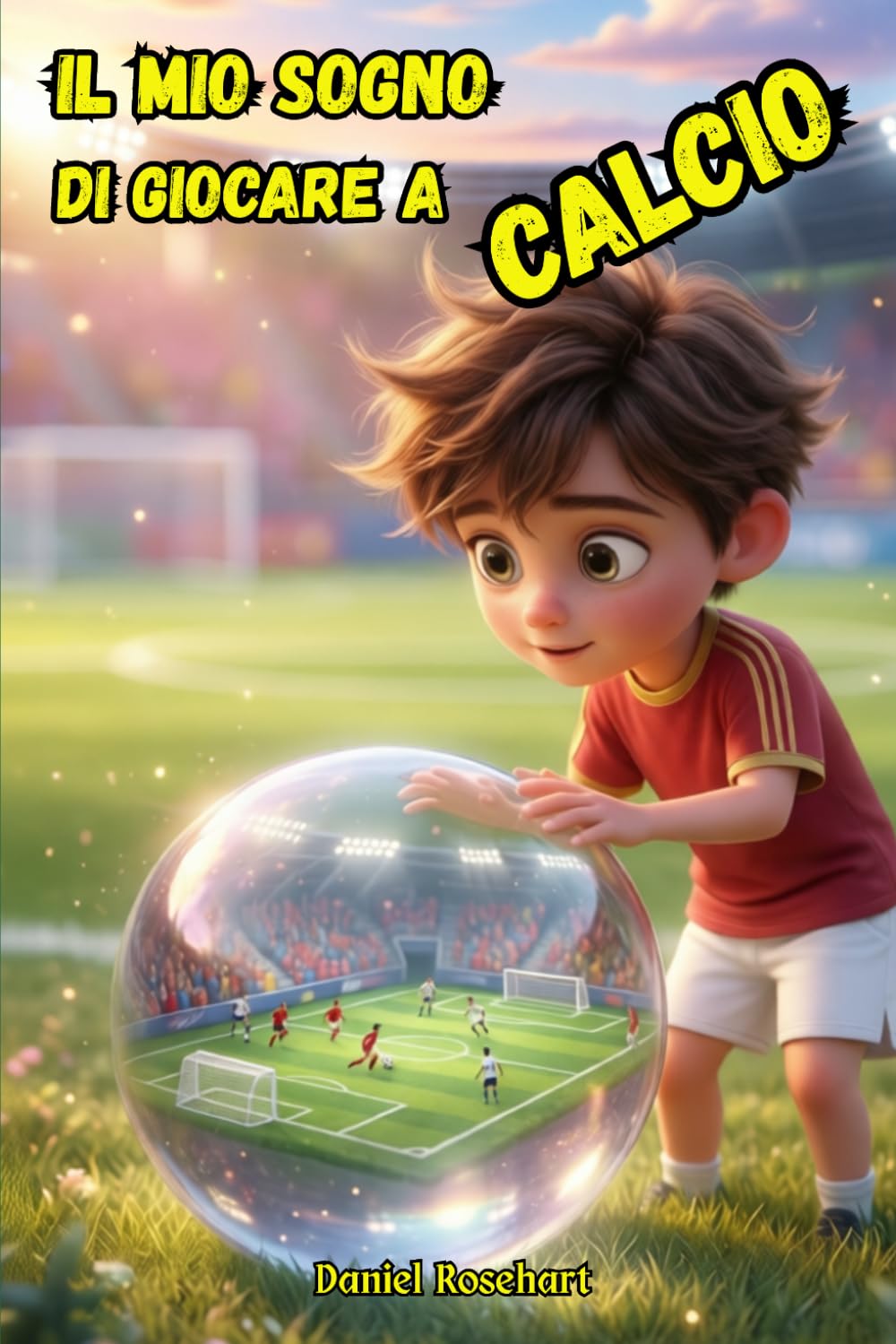Il Mio Sogno di Giocare a Calcio: Libri di Avventura per ragazzi 9 10 11 12 anni. Misteri da svelare e partite di calcio da vincere grazie all’amicizia, con illustrazioni 3D.