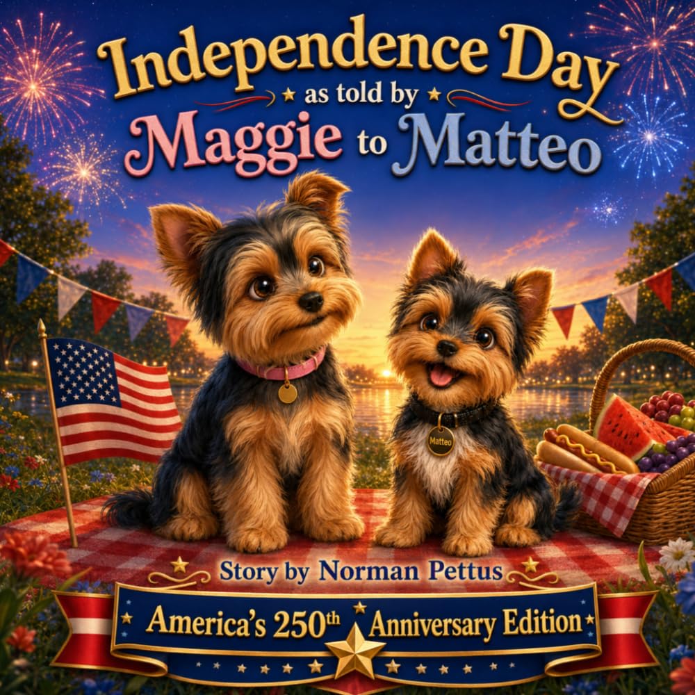 Independence Day as told by Maggie to Matteo: A Patriotic Fourth of July Story for Kids | America's 250th Anniversary Edition (Maggie's Story Library)