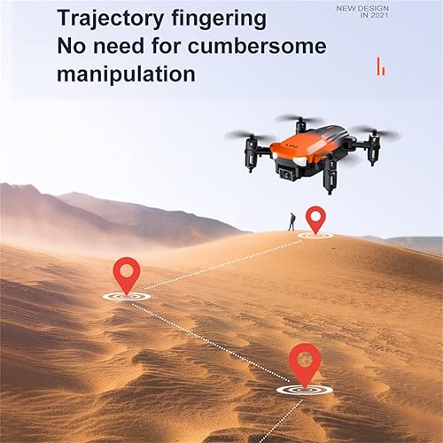 Miniatura 4 de Negro y naranja degradado Cs11 RC Drone 4K Hd Dual Cámara Inteligente Evitación de Obstáculos Drone