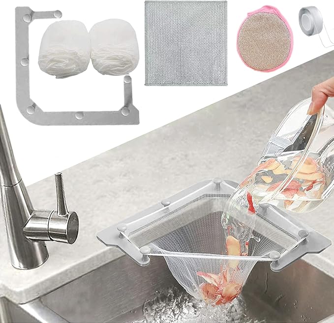 Spülbecken Sieb Mit Saugnapf - Abflusssieb & Aufbewahrung Für Küche