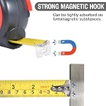 Left Handed Tape Measure, Lefty Self-Lock Measuring Tape Tools for Left Hand People(25 FT)