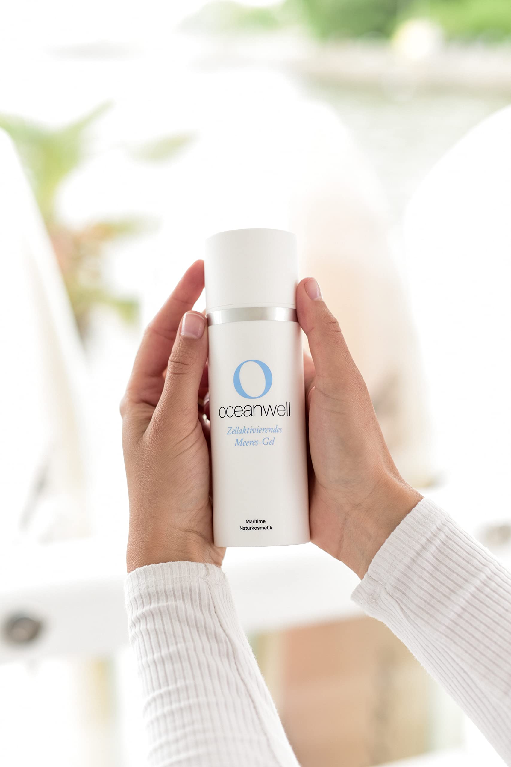 Oceanwell Podstawowy żel do pielęgnacji twarzy, 150 ml, sucha, wrażliwa, tłusta skóra, nawilżający, naturalny kosmetyk, wegański