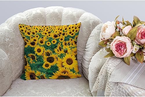 Miniatura 9 de HGOD DESIGNS Funda de almohada cuadrada de lino de algodón beige azul marino y blanco, funda de cojín estándar para hombres y mujeres, decoración