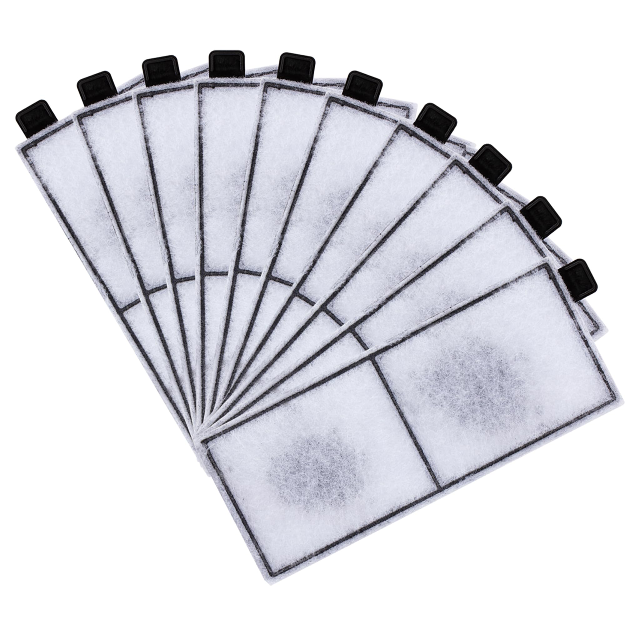 10-Pack Replacement Aquarium Carbon Filter Cartridges for HG-959 Filter