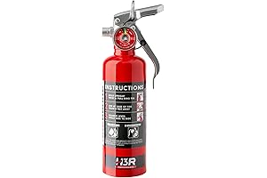 HalGuard Clean Agent Car Fire Extinguisher - Compact and Effective Fire Suppression