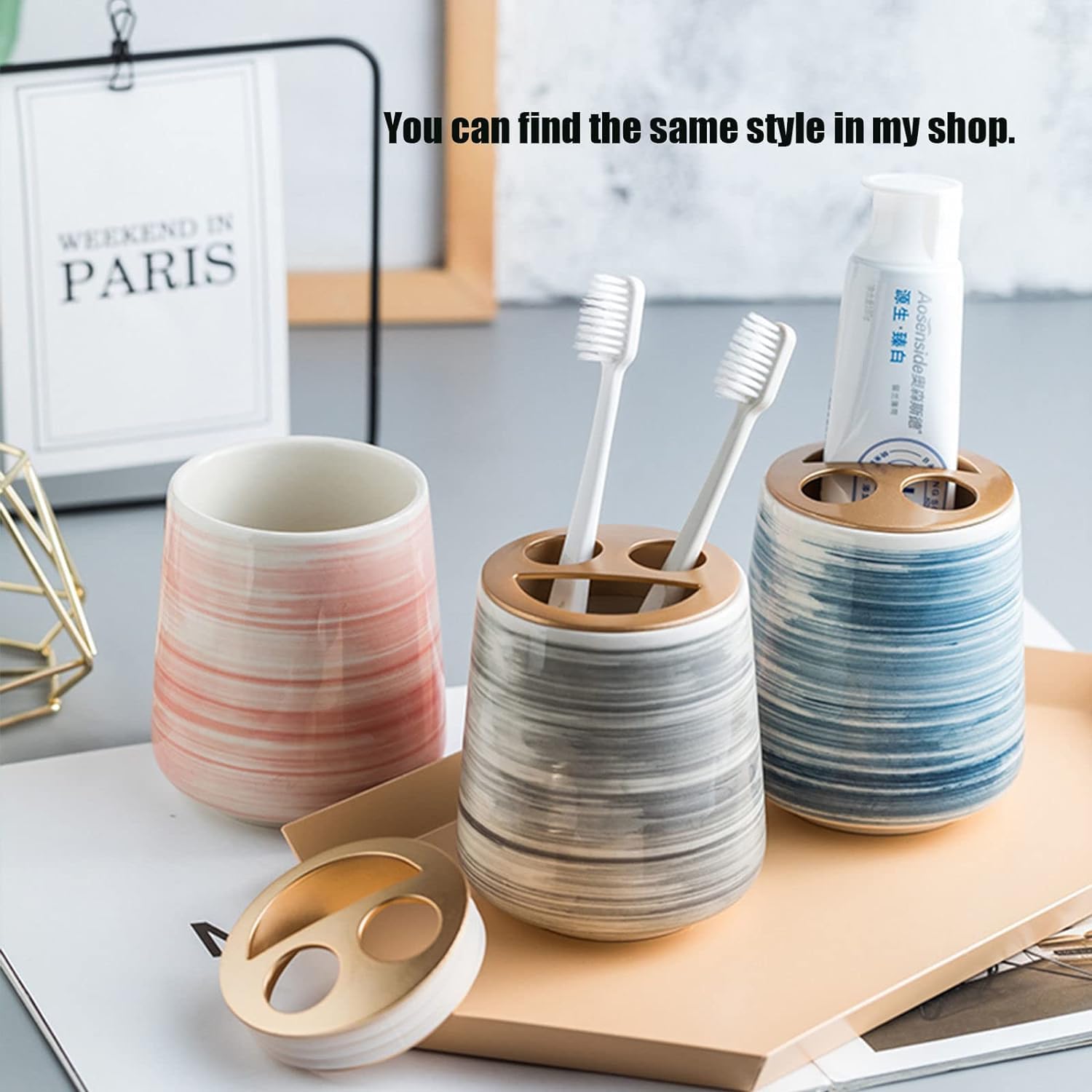 Distributore di sapone(Blue Bottle)
