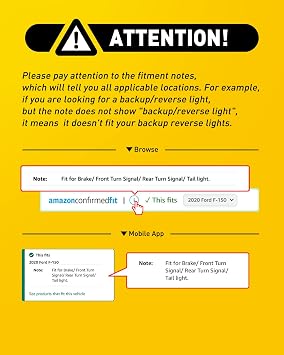 AUXITO Upgraded 7440 7443 LED Bulbs for Reverse Lights Brake Tail Lights T20 7441 7444 LED Replacement Light for Backup Tail Brake DRL Turn Signal Parking Lights, 6000K Xenon White