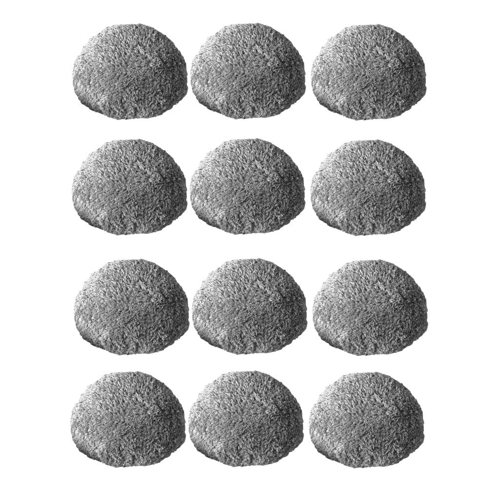 Sharplace Kit de 12 Chiffons en Microfibre Robots Nettoyeur de Vitres Accessoire de Fenêtre