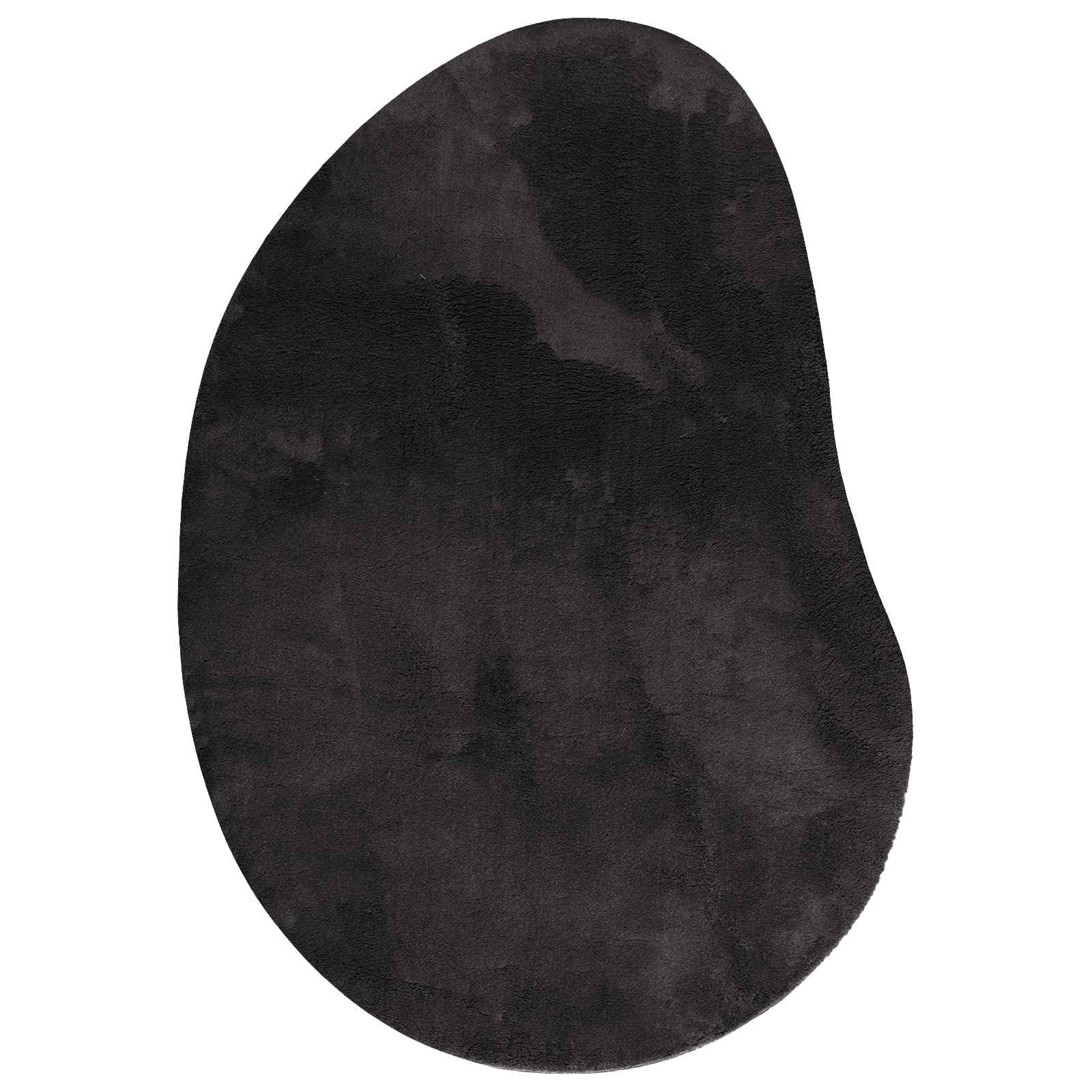 Tapis de salon noir 140x200 cm Huarte pour sécuriser et habiller vos sols