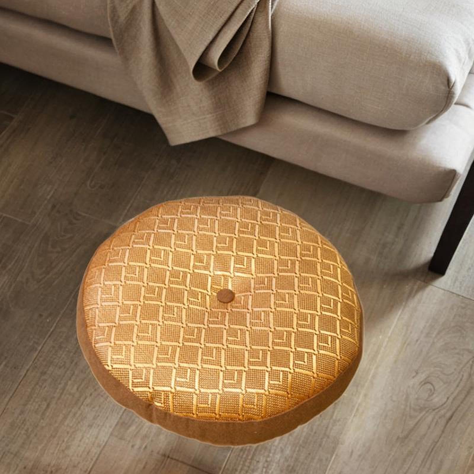 Round Floor Cushion Sitting Decorative Window Cushion for Beds, Sofas Brown | Home & Garden | Yard, Garden & Outdoor Living | Patio & Garden Furniture | Cushions & Pads-image-25
