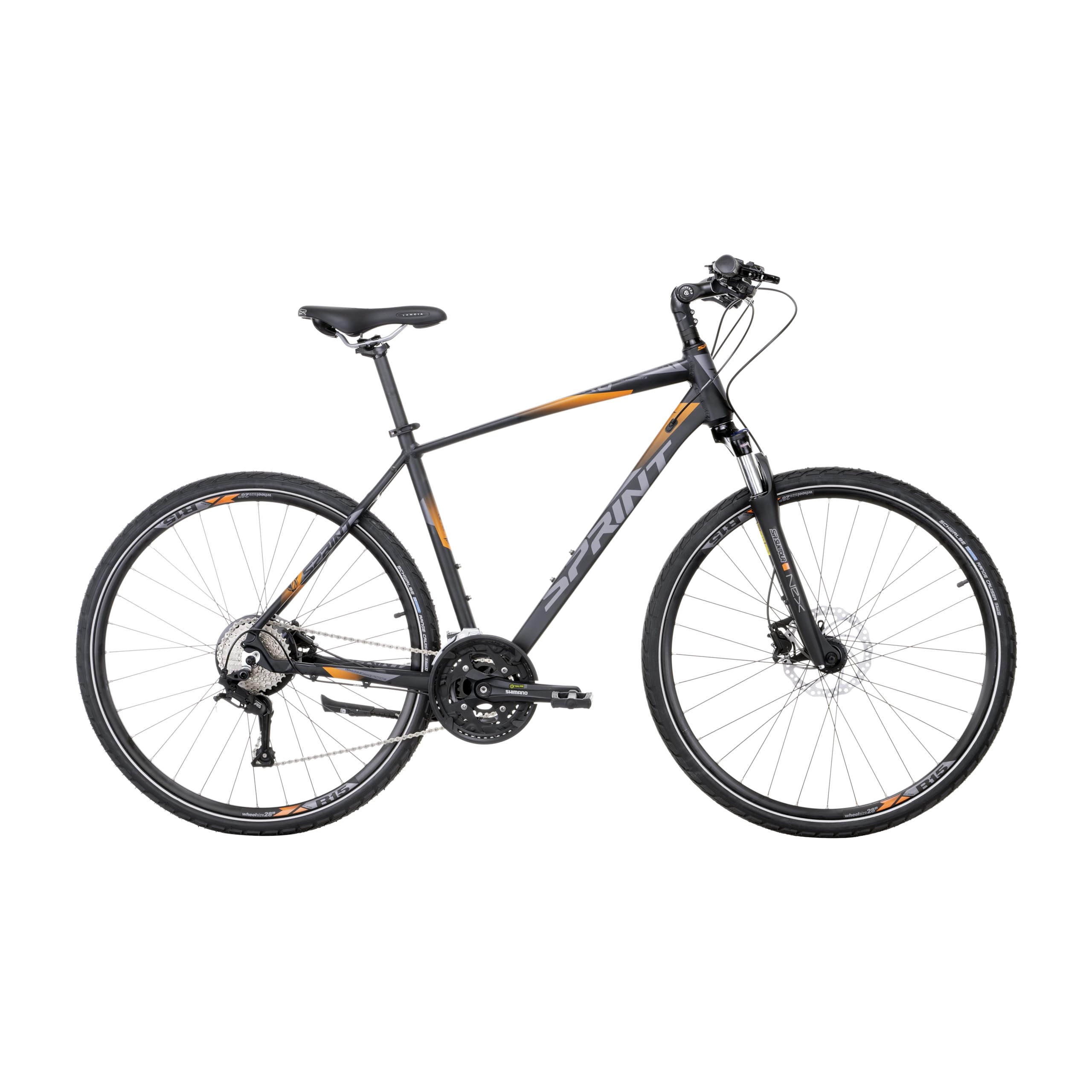 SPRINT SINTERO Plus Vélo de trekking pour homme, 28", cadre en aluminium, 27 vitesses