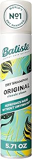 Batiste Dry Shampoo, Original Fragrance Classic Clean, Refresh Hair and Absorb Oil Between Washes, Waterless Shampoo for Added Hair Texture and Body, 5.71 oz