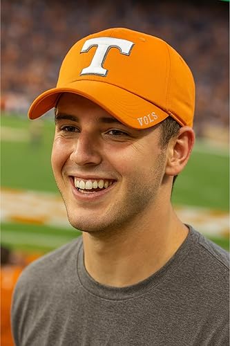 Miniatura 2 de Gorra ajustable con logotipo del equipo de Tennessee University Classic Edition, Naranja