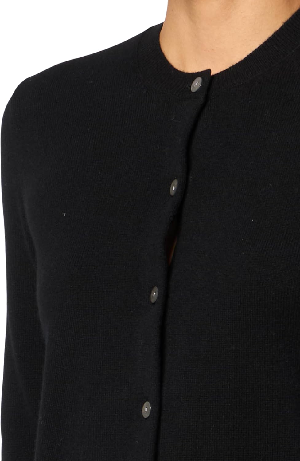 Theory Womens Cashmere Crewneck Cardigan - Image 3