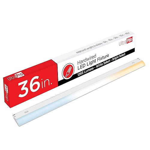 UltraPro 36 inch Hardwired Under Cabinet Lights, 3 Color Settings