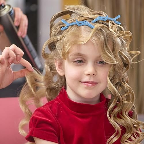 Miniatura 3 de 12 pinzas de pelo azules para corte de peinado, pinzas de pelo de cocodrilo, pinzas profesionales de cocodrilo para el cabello, pinzas de peinado