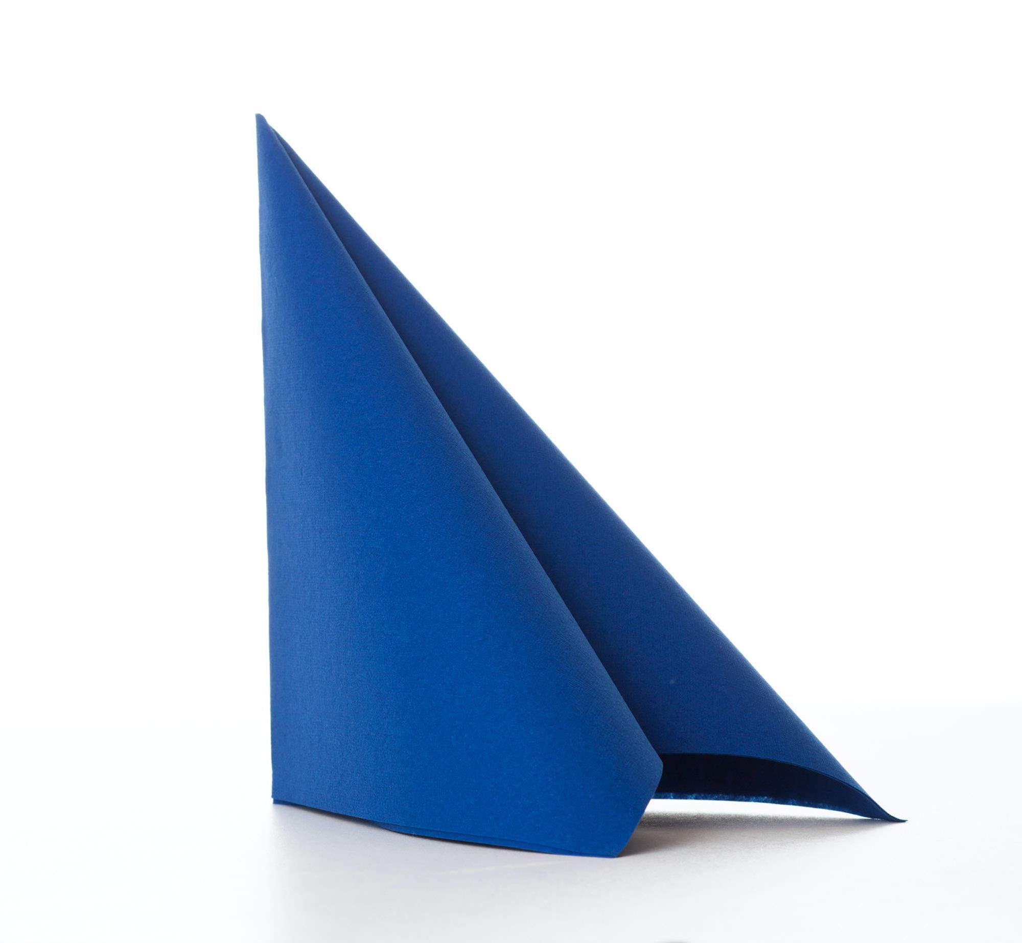800 Tovaglioli Aroba in Airlaid simil-tessuto 19 COLORI 40x40 cm piegatura 1/4 di alta qualtià per matrimoni aspetto tessuto, per feste di compleanno, catering, hotel, Natale Blu