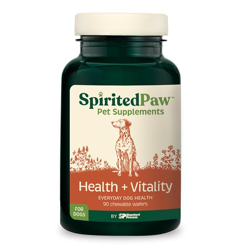 Multivitamínico para Cães em Wafers Mastigáveis Sabor Fígado Spirited Paw PAW010, 90 unidades