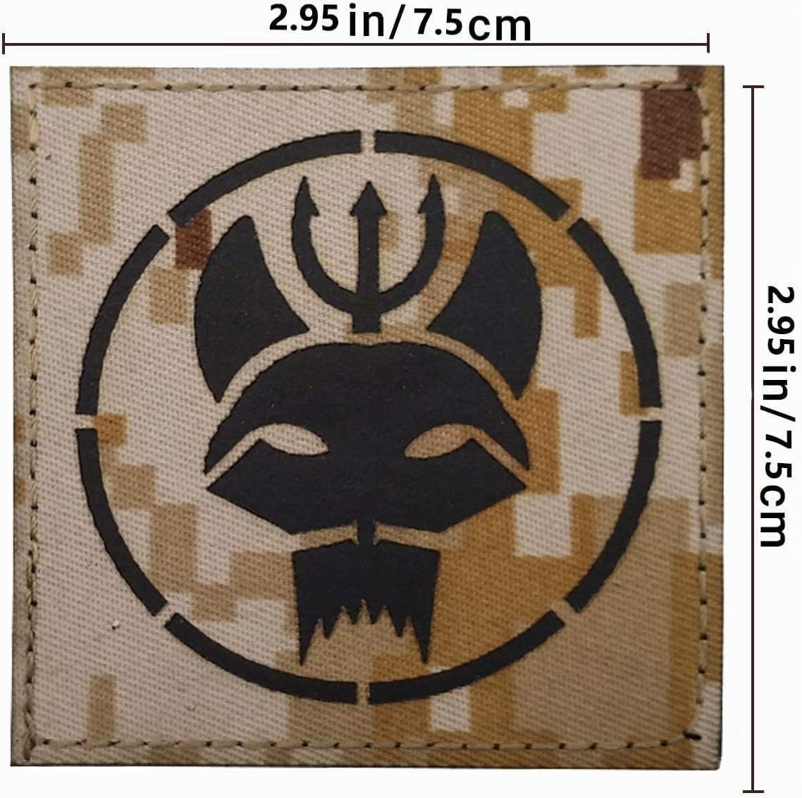 Seal Team DEVGRU Parche reflectante infrarrojo con cabeza de gato, bandera americana personalizable, señal de llamada, no se pisa en mí ejército moral militar táctica con gancho