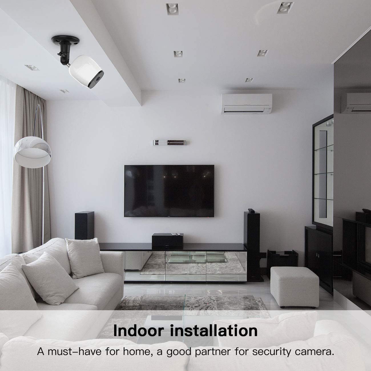 【Última versión】 Soporte de pared ajustable para interiores y exteriores para Arlo Essential/XL Gen 2/Pro/2/3/4/Arlo Pro 5s/Ultra/, eufyCam 2C/2C Pro, 2/2 Pro, 3C/S300, 3/S330, Wyze Cam Pan/V3 (3