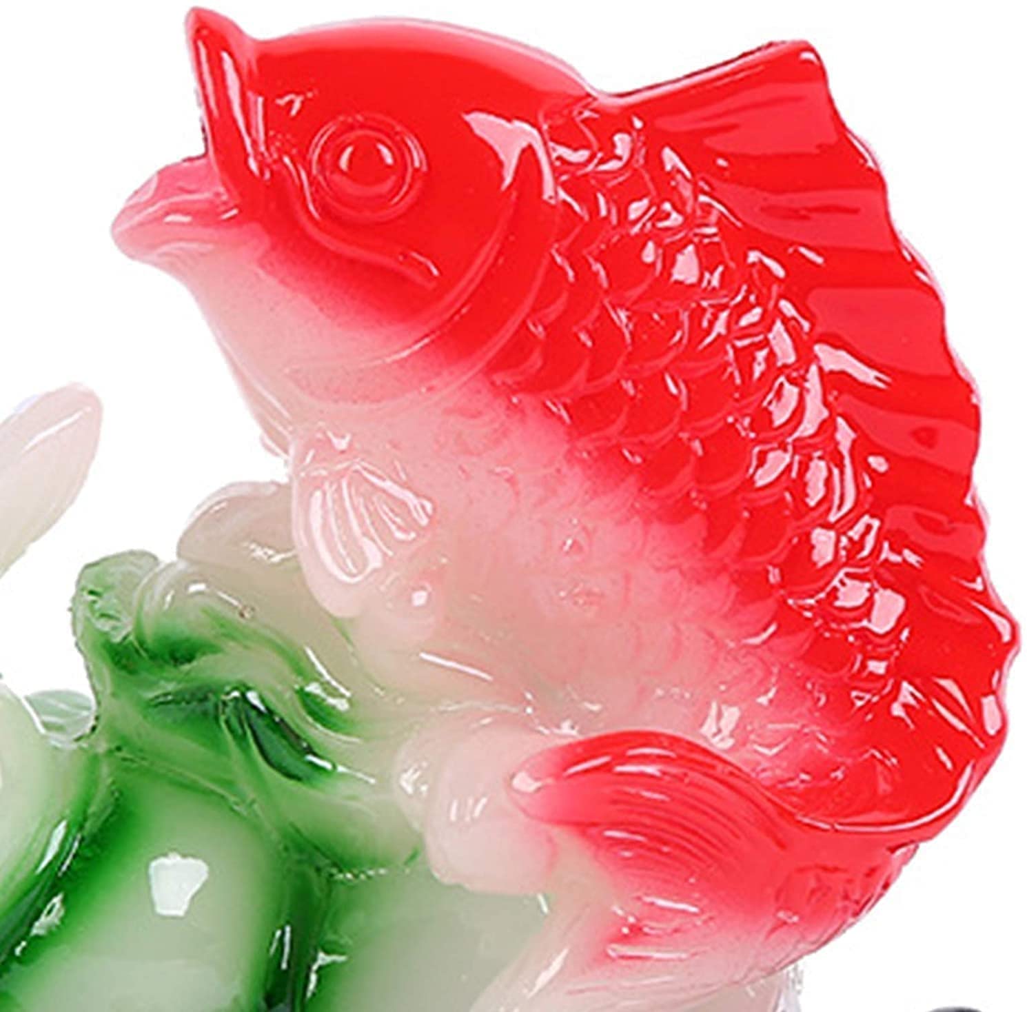 Figurka Ogrodowa,Stół barowy figurka dekoracja ogrodowa do rzeźby Feng Shui Arowana figurki ryb złoty smok ryby figurki fortuna biurko na biurko salon