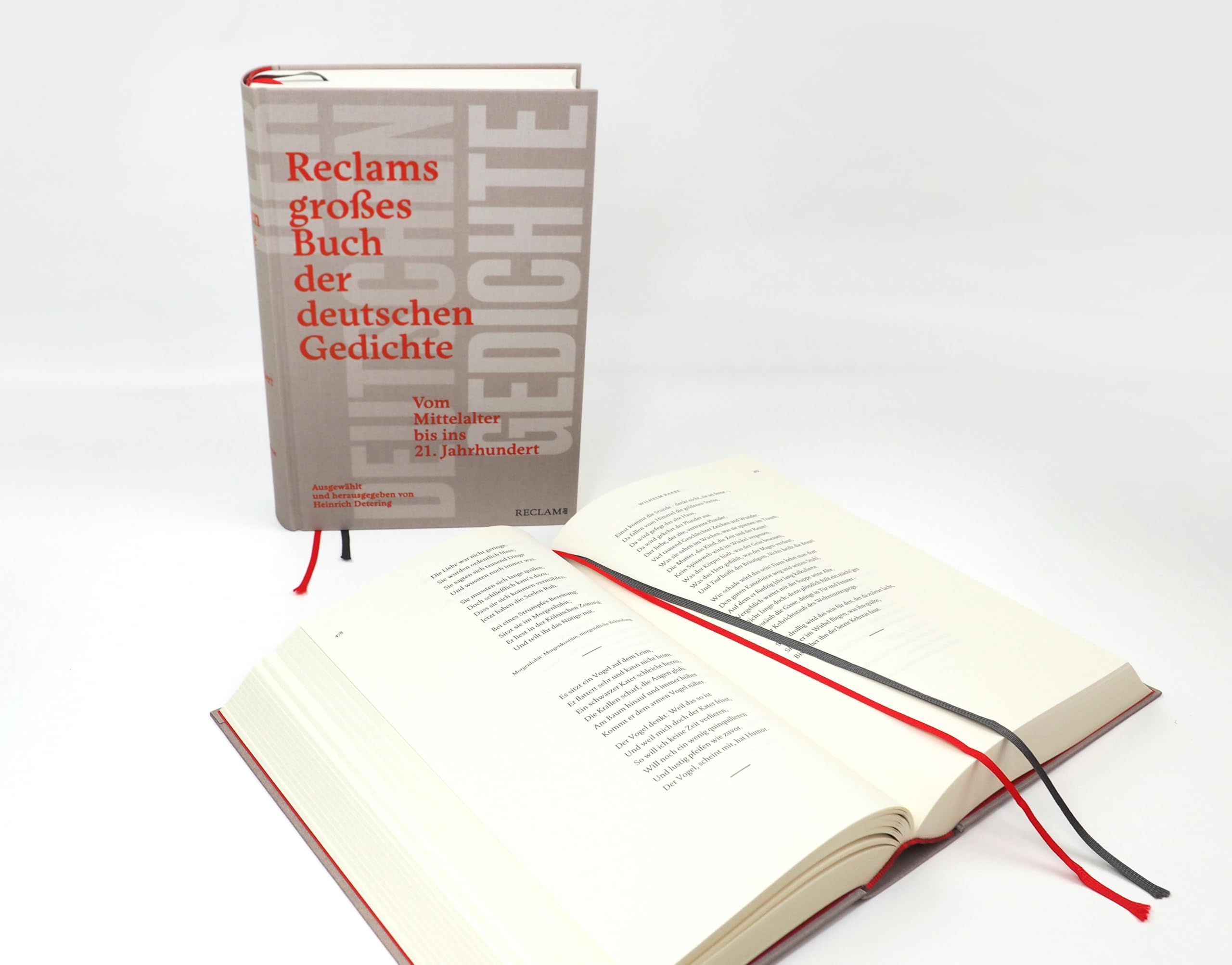 Reclams großes Buch der deutschen Gedichte. Vom Mittelalter bis ins 21. Jahrhundert: Das beste Hausbuch deutscher Lyrik – Gedichte aus über 1200 Jahren