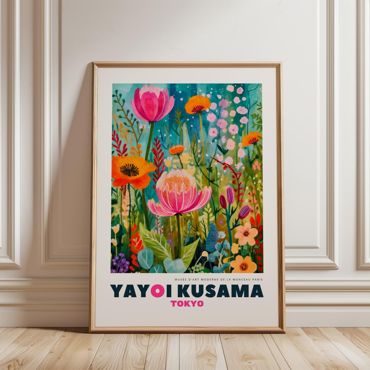 ARTINSPIRIO Poster artistico di Yayoi Kusama (Solo Poster, 70x100 cm)