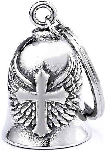 Miniatura 7 de Campana de motocicleta  Gancho de campana para motocicleta, campanas de motociclista que protegen al conductor accesorios de motocicleta (cruzado)