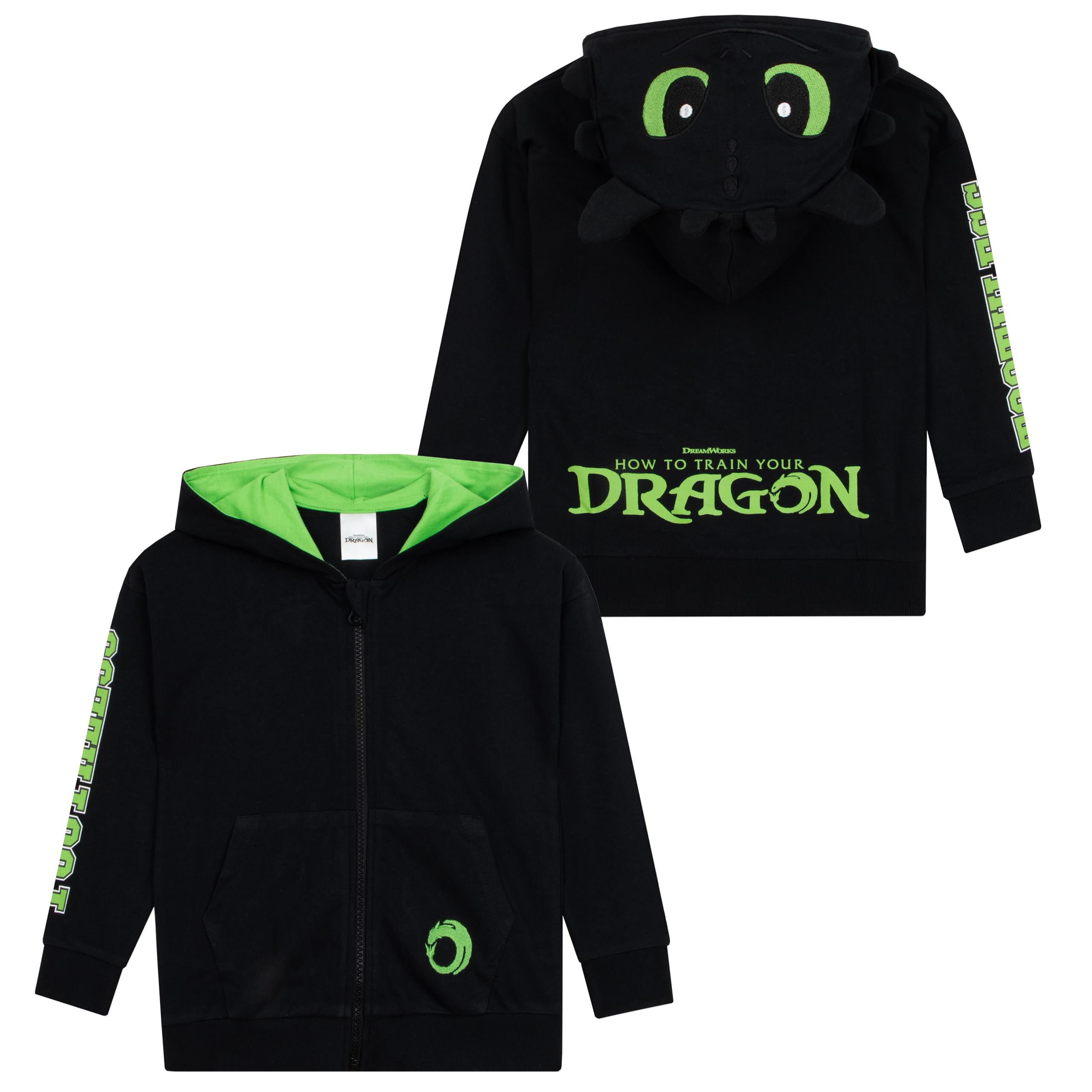 How To Train Your Dragon Felpa Bambino, Felpe Ragazzo Toothless, Felpa con Cappuccio Drago