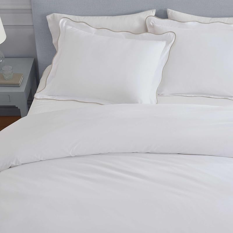 Martha Stewart - King Duvet Cover Set with Shams, Cotton Percale image 2