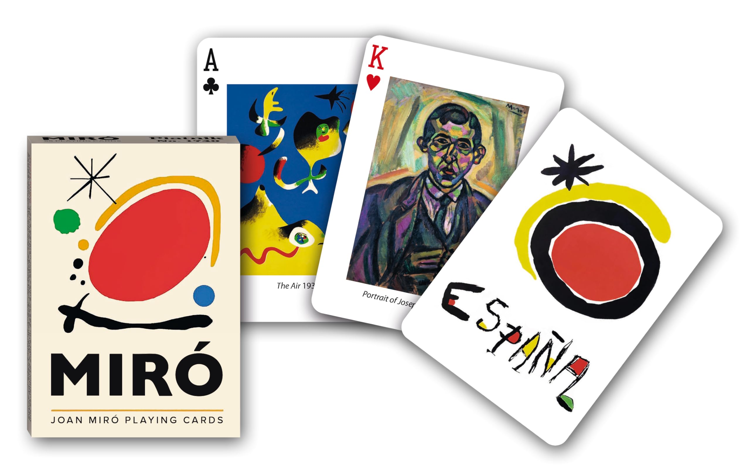 Piatnik Miro 174018 Card Game with 55 Sheets