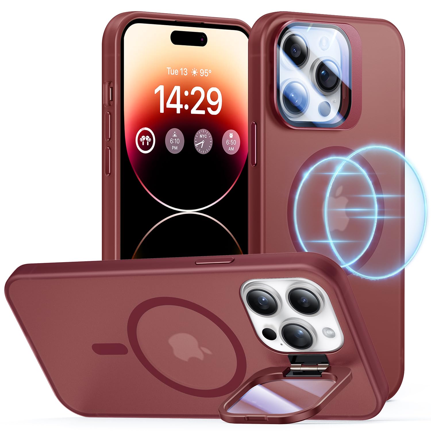 Coque iPhone 14 Pro Max antichoc protégeant l'objectif des rayures et impacts - 8