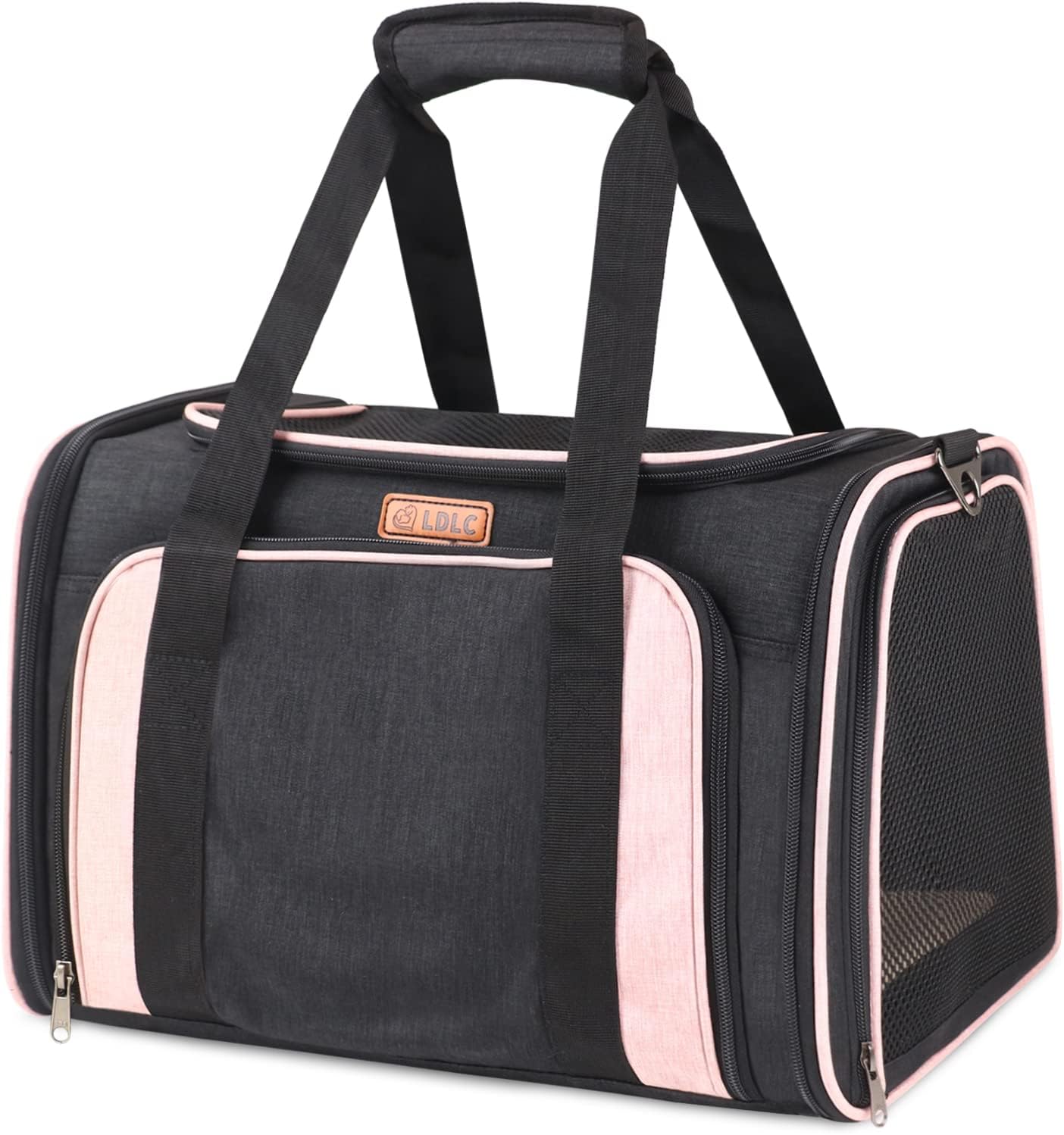 Otunrues Cat Carrier Airline Approved, 17.7 Inches Soft Sided Pet Carrier Large Dog Carrier for Small Medium Cats Dogs Expandable…