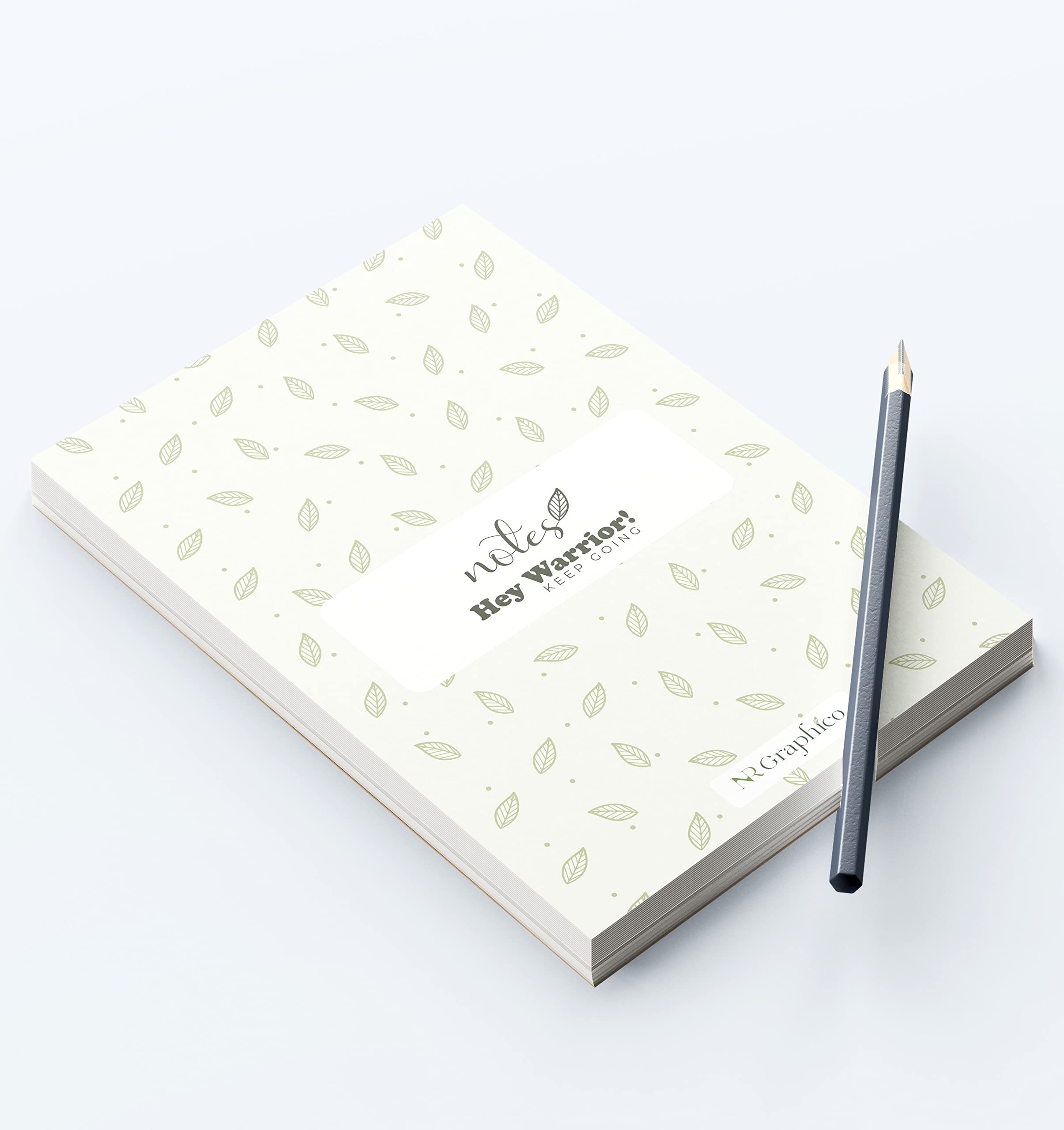 Hey Warrior! - Notepad | Free Mini Bookmark | To - Do Lists | Daily Planning | Ideas | Important Tasks | Notes | Gifts | Bookmarks