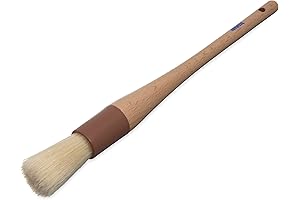 1 Inch Pastry Brush for Baking with Boar Hair & Sturdy Ergonomic...