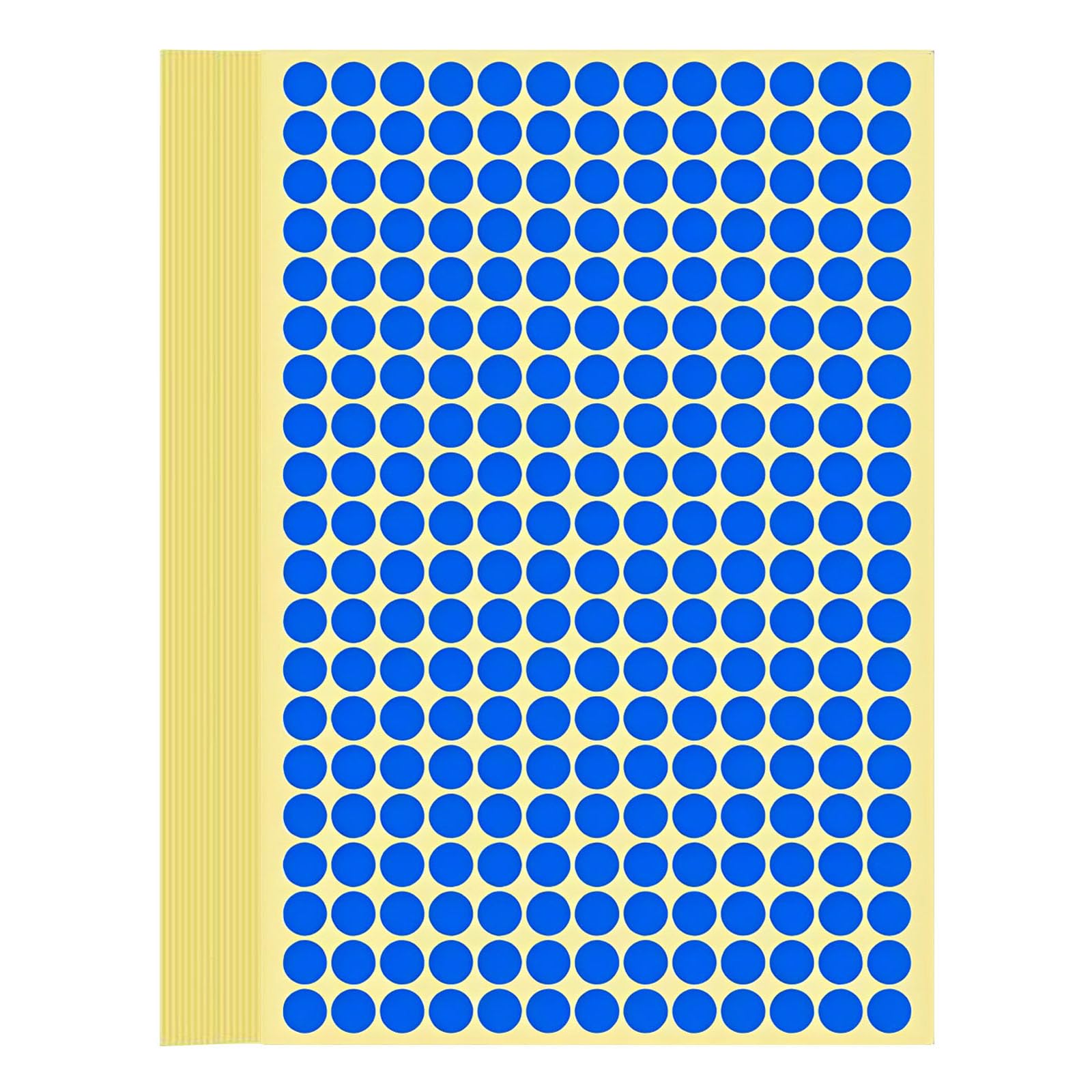 7800 PCS Blue Dot Stickers 8 mm Round Colour Coding Labels 0.3 inch Small Self-Adhesive Circle Stickers Removable Sticky Dots Price Labels for Home School Office Business Garage Yard Sale
