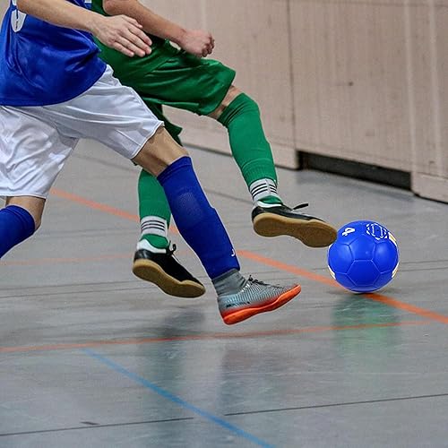 Miniatura 8 de Futsal Ball,Futsal Soccer Ball,Great for Indoor or Outdoor,Low Bounce Size 4 for Training,Playing,Games