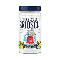Effervescente Brioschi – Preparato granulare effervescente, rinfrescante e dissetante con squisito estratto di Limone, che allevia la sensazione di gonfiore dopo i pasti – Vaso da 200g