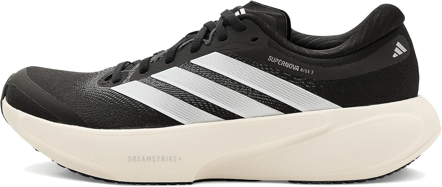 adidas Women's Supernova Rise 3 W Core blackFtwr White/Core Black 5 US