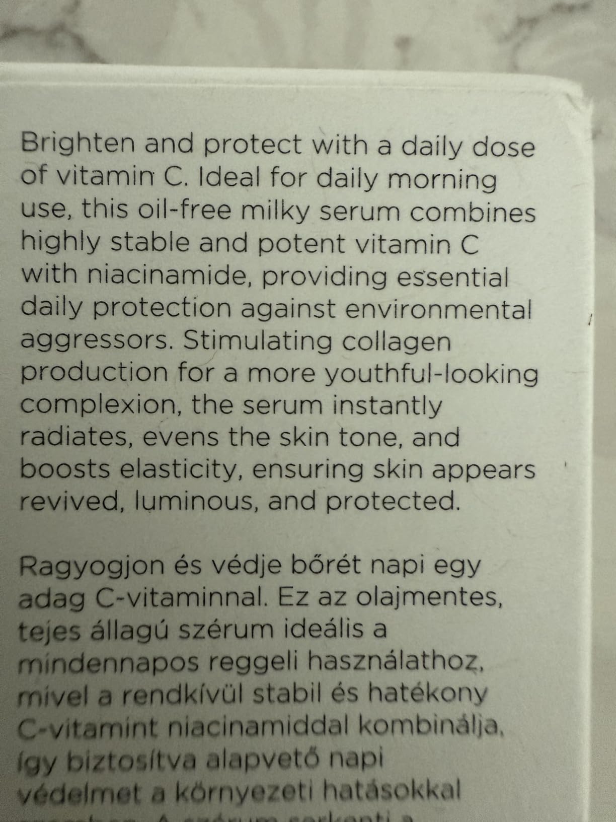 Omorovicza Budapest Omorovicza Daily Vitamin C Serum (1.0 oz), Skin Brightening Serum, Niacinamide & Hyaluronic Acid, Lightweight Oil-Free Antioxidant Vitamin C Skincare for Radiance, Elasticity & Hydration