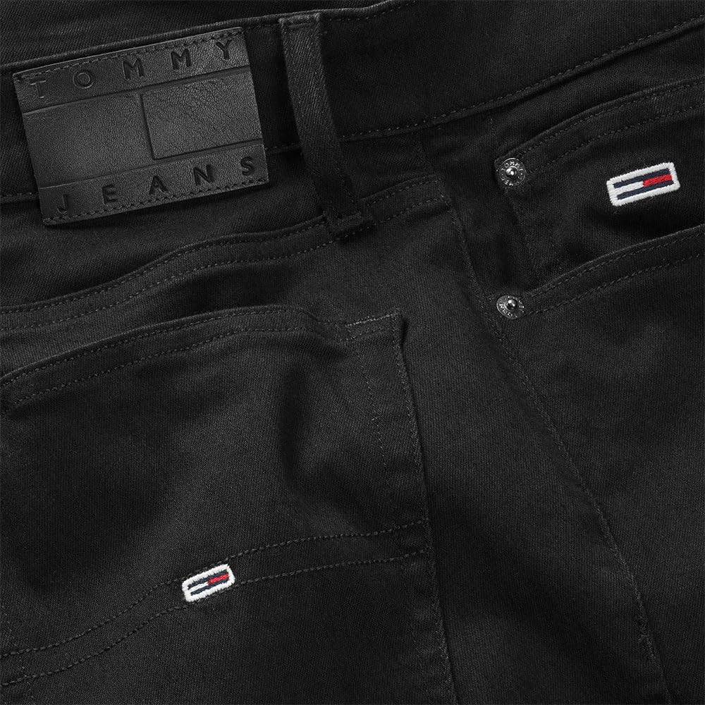 Tommy Jeans Austin Slim TPRD DH4288 DM0DM207081BZ033 zwężany, denim (czarny dżins), 3633, Denim (czarny dżins), 33W / 36L
