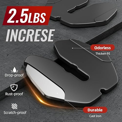 Miniatura 4 de Adjustable Dumbbells,Adjustable Dumbbell Set, 5 in 1 Free Weight Dumbbell,Fast Adjust Weight with Anti-Slip Handle and Tray for Full Body Workout