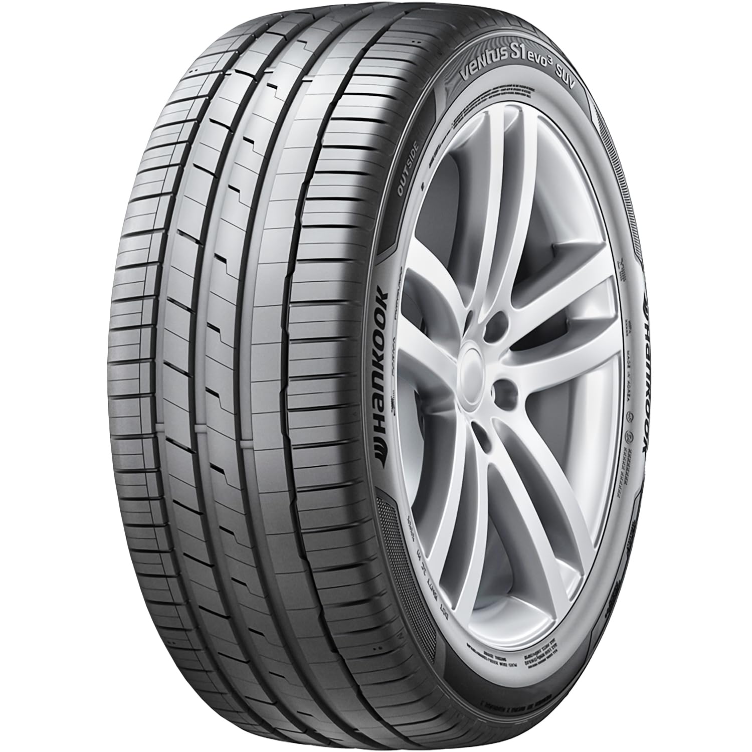 Amazon.com: Hankook Ventus S1 evo3 SUV (K127A) 285/45R21 113Y XL 