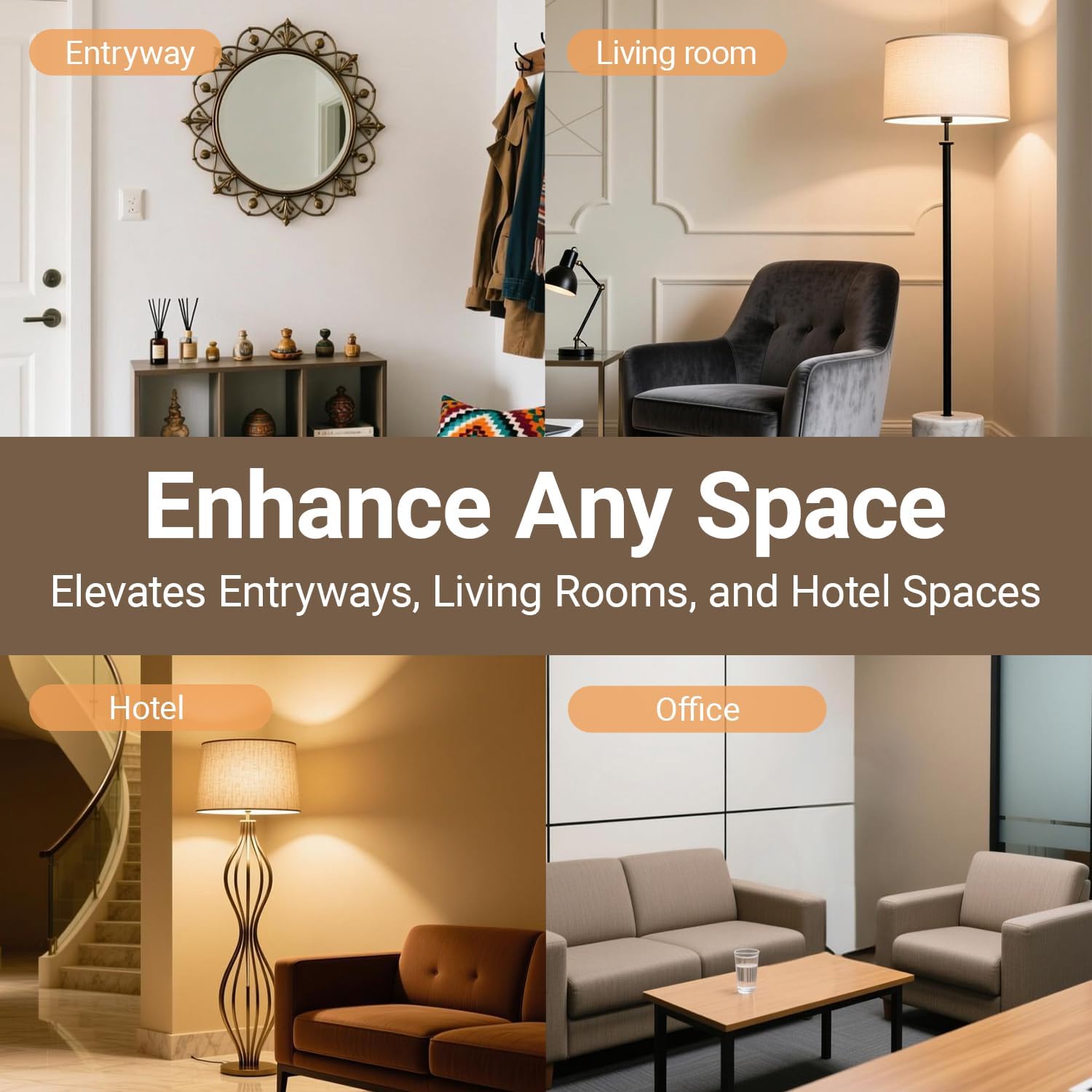 15 Inch Terracotta Decorative Vase with Blackened Bronze Finish Handmade Boho Farmhouse Pottery Vase for Entryway, Floor Accent or Living Room Decor - Image 6