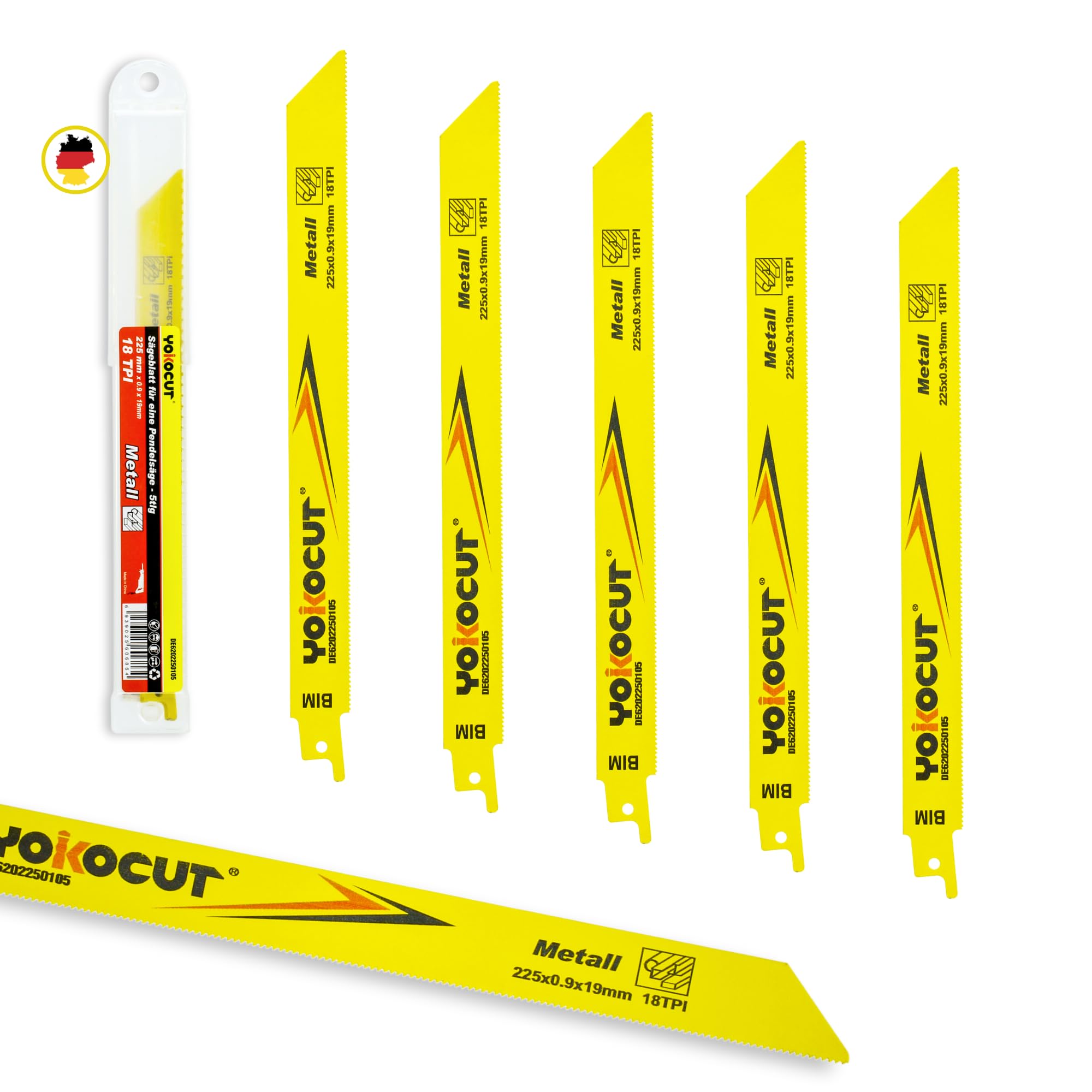 YOKOCUT Holzbohrer Set lang Profi - [7-teilig in Aufbewahrun