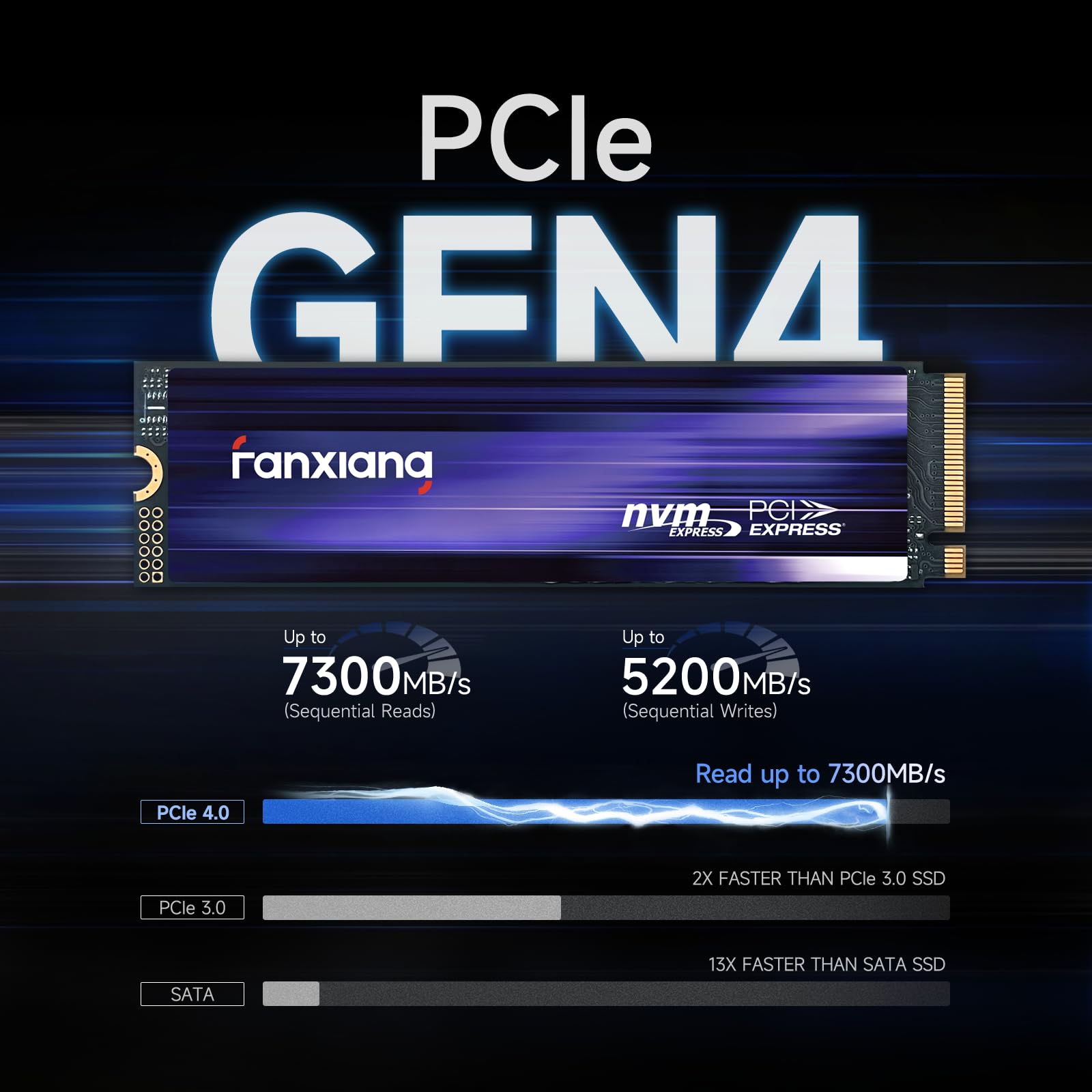 Fanxiang S880 1TB NVMe SSD for PS5 Gaming - Dettaglio