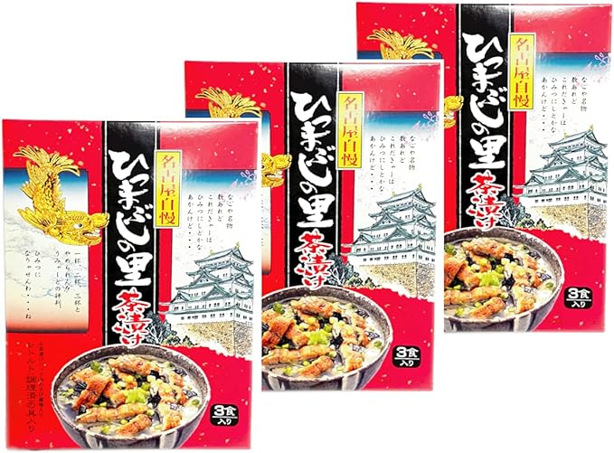 Amazon まとめ買い3個セット 名古屋の人気土産 名物 ひつまぶしの里茶漬け 3食 名古屋名物 お茶漬け 通販