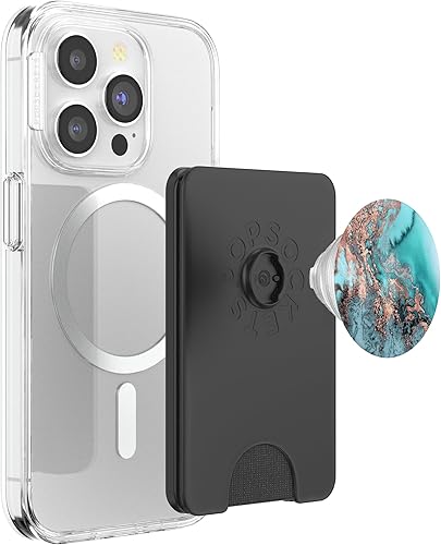 Miniatura 9 de Agarre y soporte PopSockets de acuarela de rosa verde azulado para teléfonos y tabletas