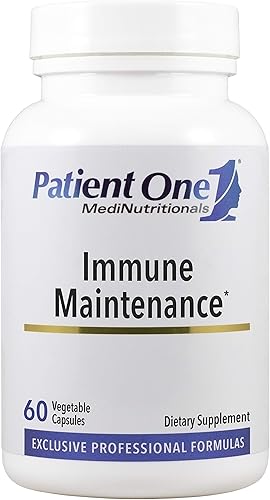Patient One Mantenimiento inmunológico | Suplemento para apoyar la salud inmunológica fundamental* | con astrágalo, vitamina D3, vitamina C y más |