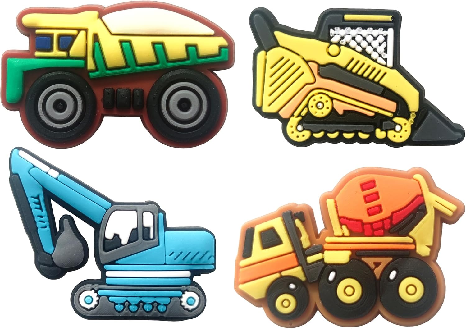 Car & Truck Shoe Charms for Boys, 24 PCS Vehicle Shoe Decoration Pins for Clog, Cute Shoe Accessories for Party Favor Gifts